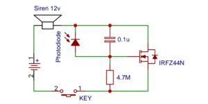 fire sensor circuit