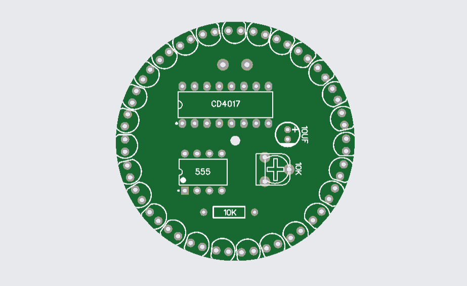 Amazing LED Chaser Circuit - Beautiful Decoration Idea - DIY Electrix