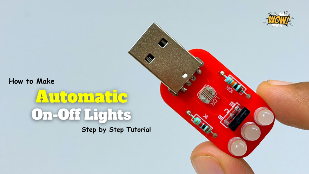 Building an Automatic Dark Sensor with BD139 Transistor