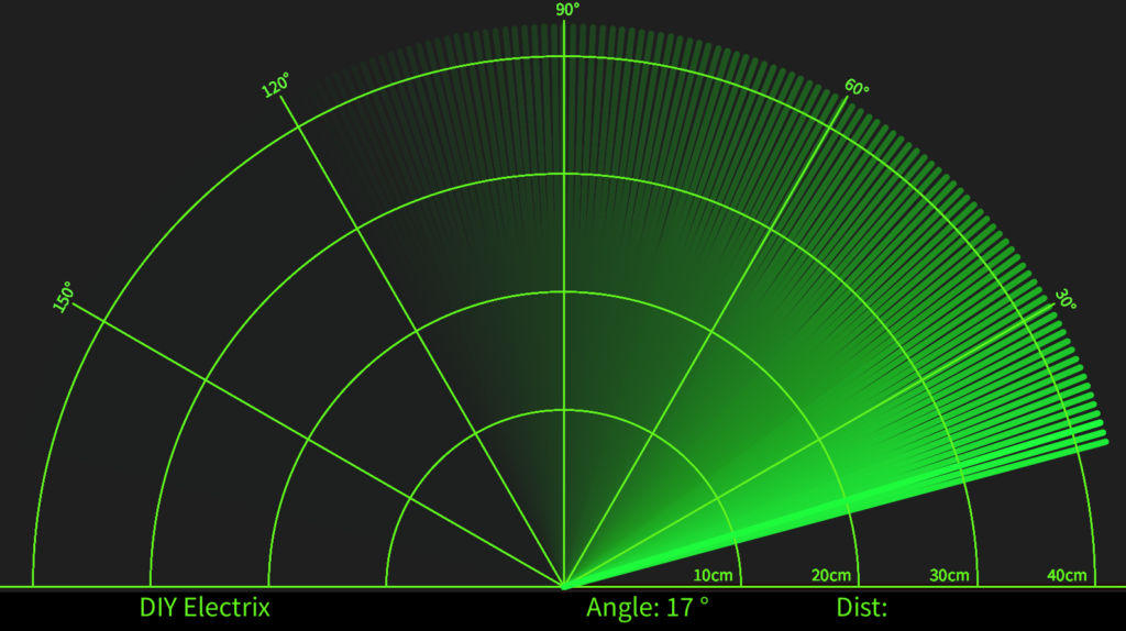 Ultrasonic RADAR Using Arduino Uno