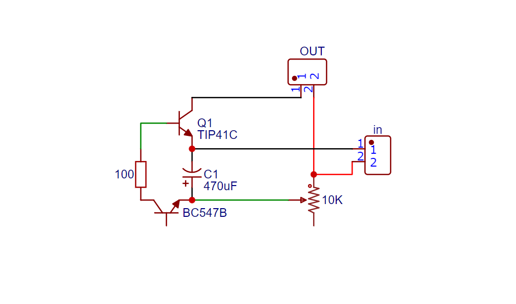 Strip light Flasher Circuit