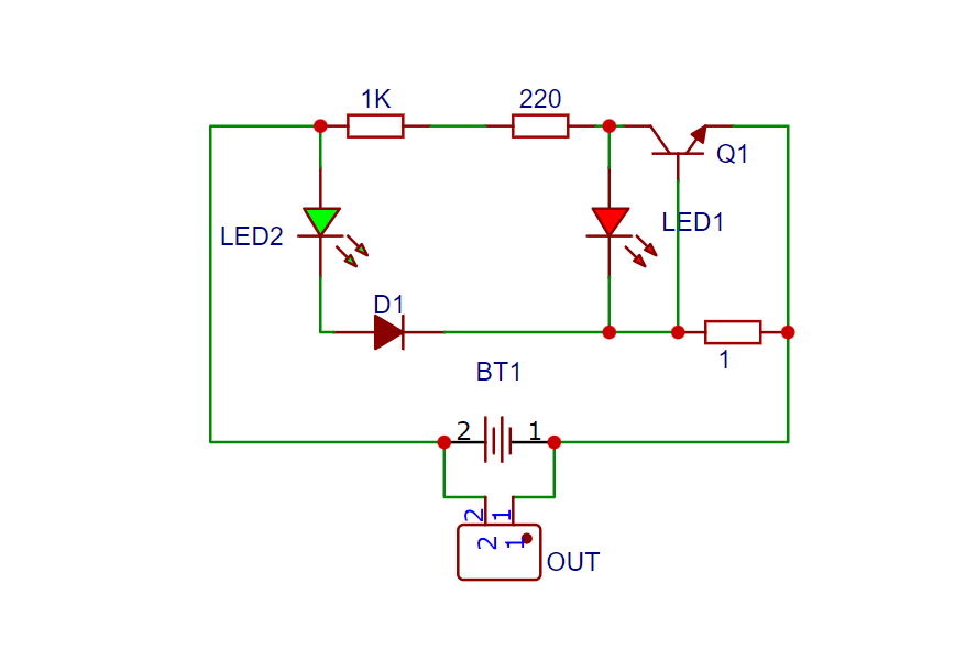 Build a 3.7V 18650 Battery Level Indicator using BC547 Transistors