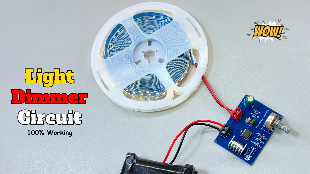 Light & Motor Dimmer Circuit: