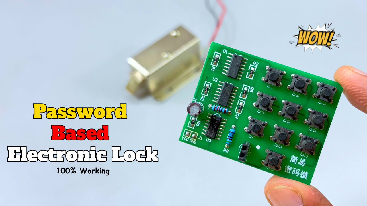 Password Based Electronic Lock