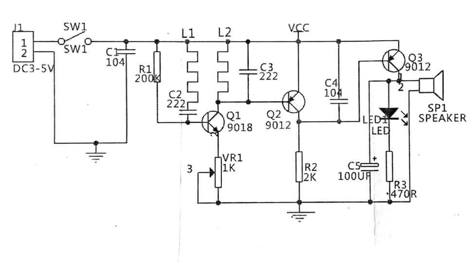 Metal Detector Circuit