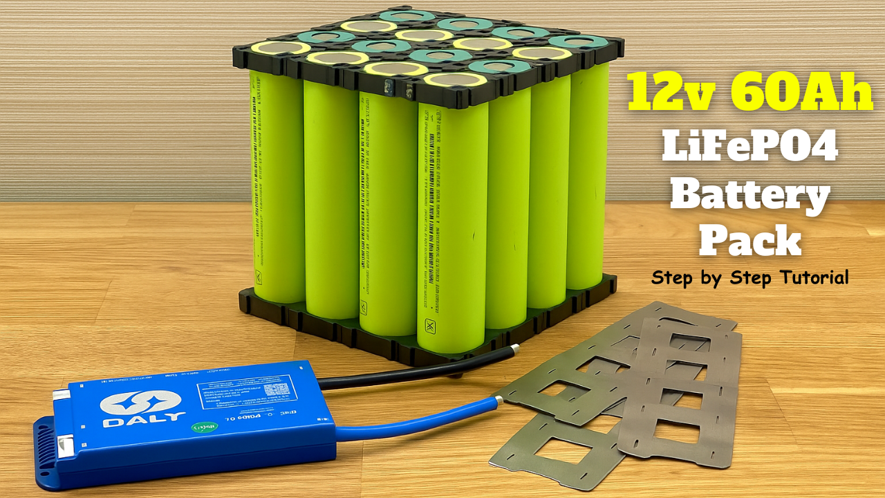 Building a 12v 60Ah Battery Pack – Step by Step!