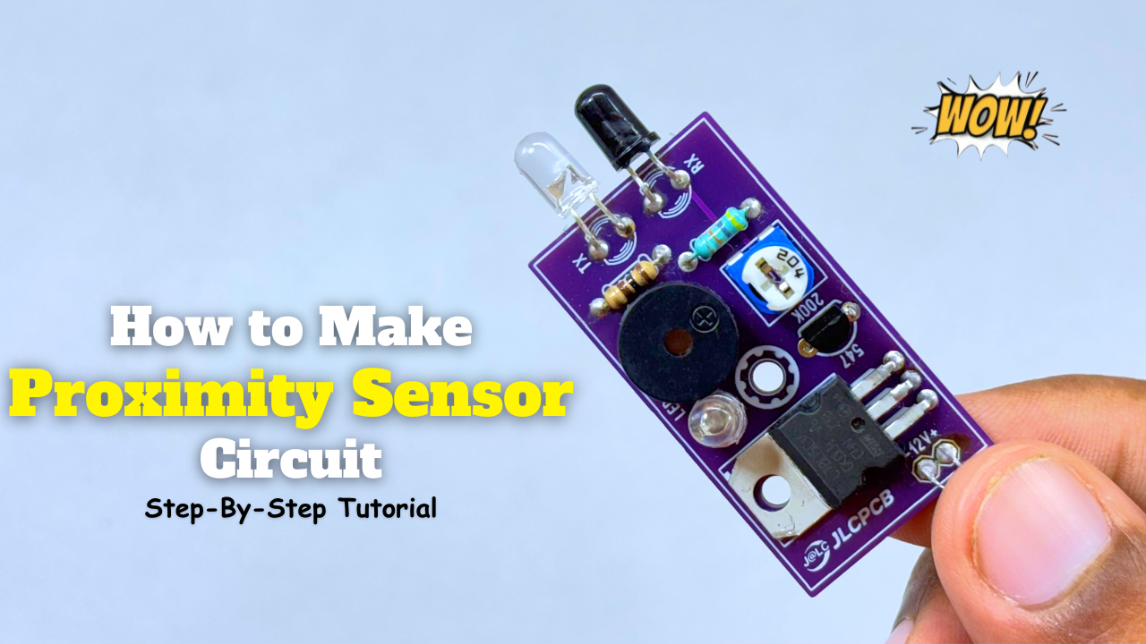 Proximity Sensor Circuit That Actually Works!