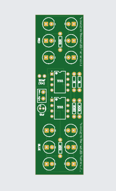 Police Strobe Light Effect Circuit