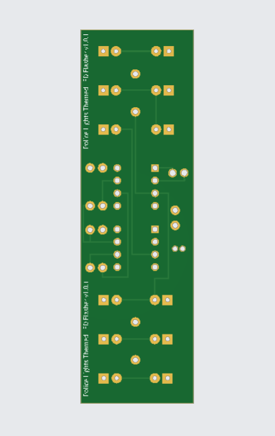 Police Strobe Light Effect Circuit