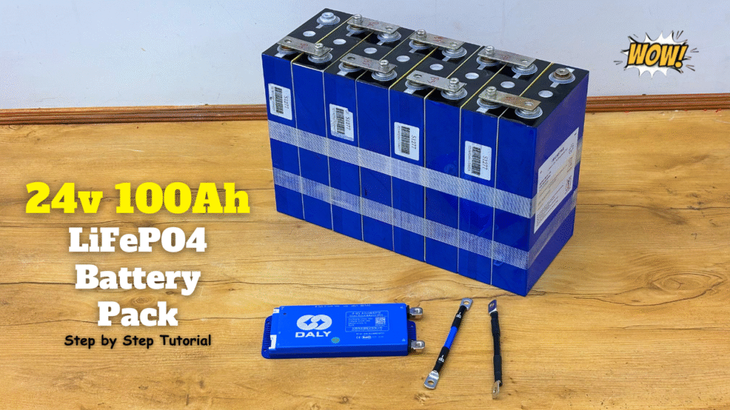 Safely Assembling 24V 100Ah Battery Pack – Step by Step!