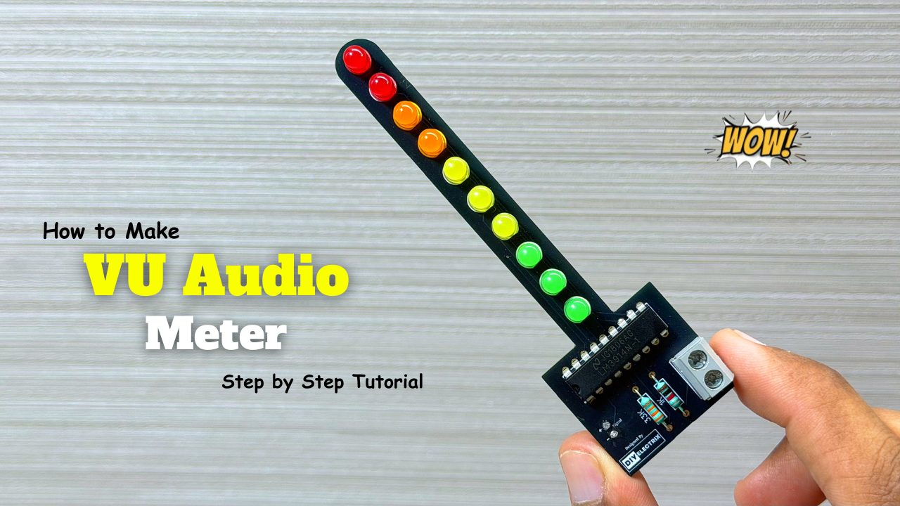 Audio Level Indicator – VU Meter