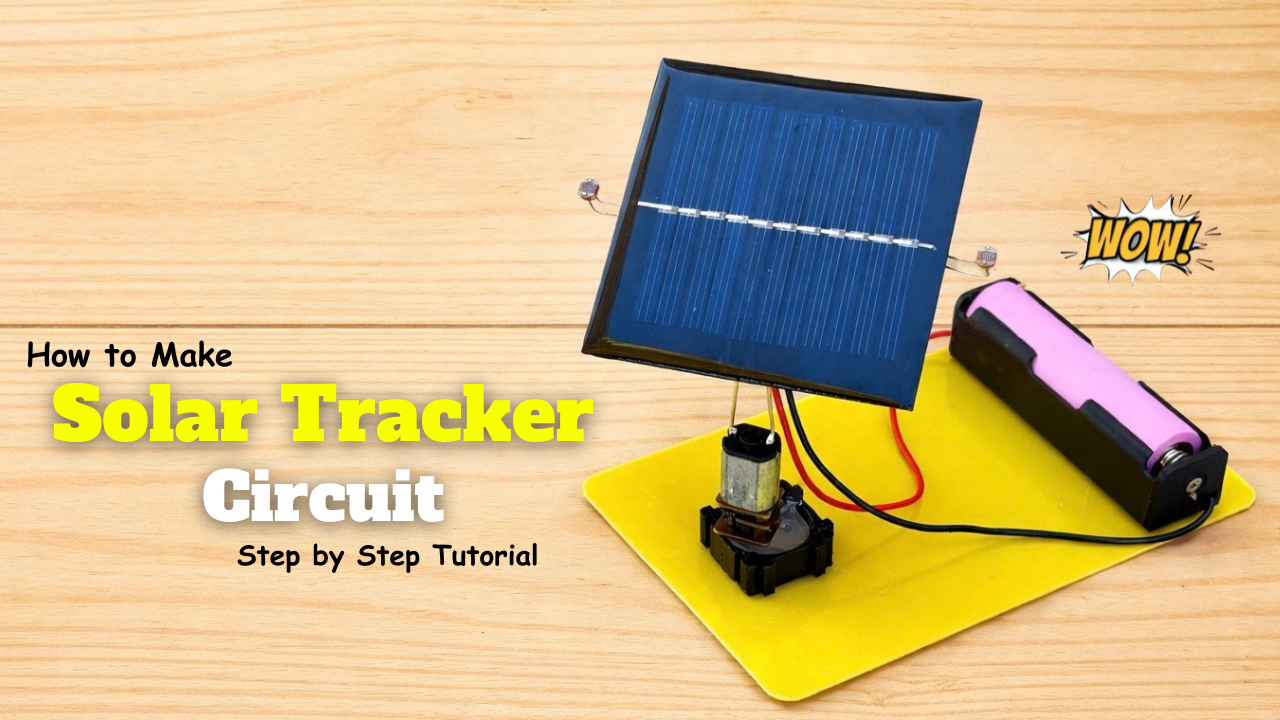 How to Make a Automatic Solar Tracker – Step by Step!